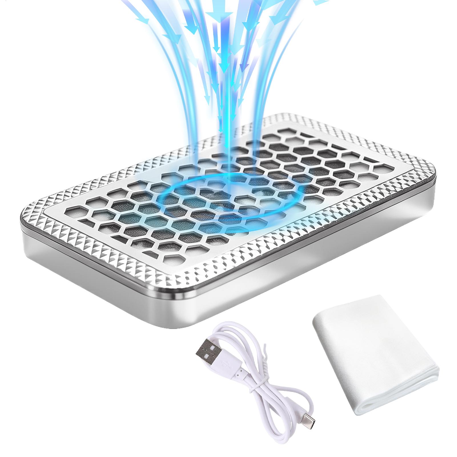 Dip Powder Nail - เครื่องดูดฝุ่นเล็บแบบพกพา ชาร์จด้วย USB กำลังแรงสูง สำหรับทำความสะอาดเล็บ ใช้ได้ทั้งที่บ้าน