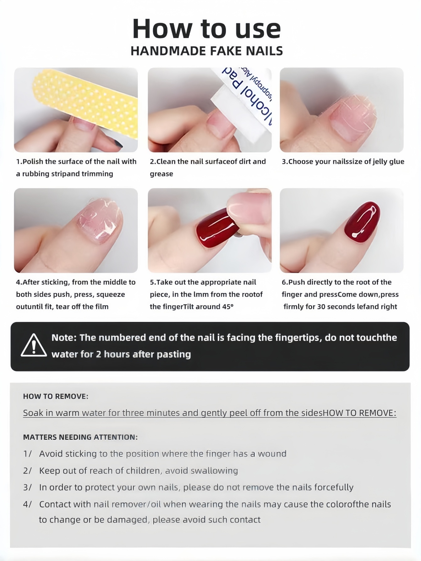 เล็บปลอมทรงสี่เหลี่ยมแบบสั้น 1 - Nail Art Inspo บทวิจารณ์และราคา