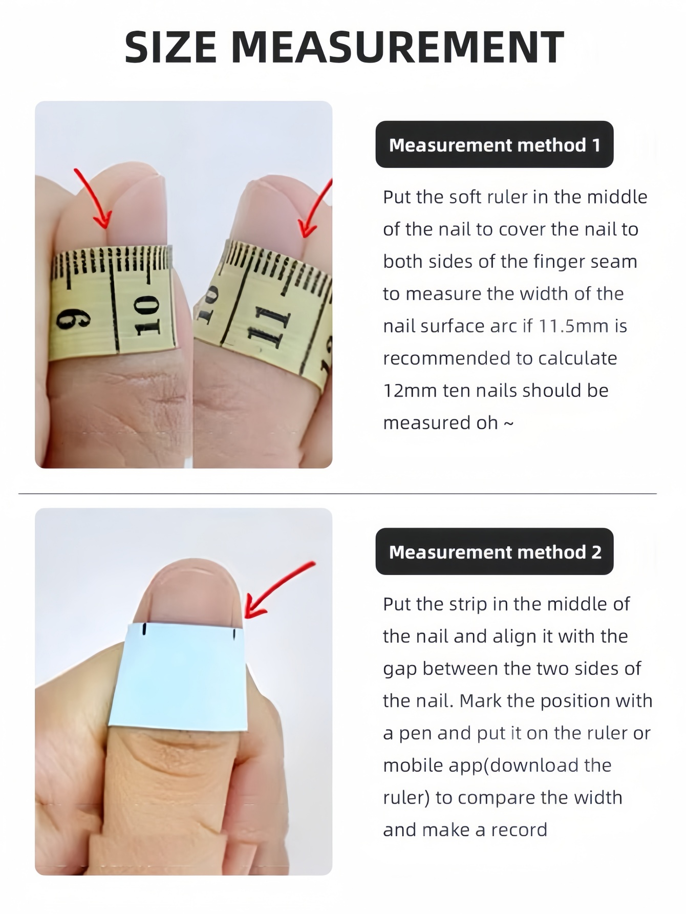 เล็บปลอมทรงสี่เหลี่ยมแบบสั้น 1 - Nail Art Inspo บทวิจารณ์และราคา