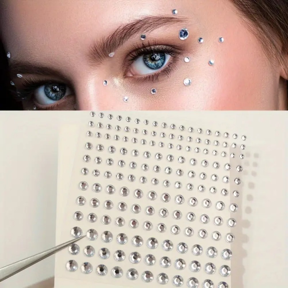 165pcs Self-Adhesive Rhineston - Rhinestone Nail Gem บทวิจารณ์และราคา