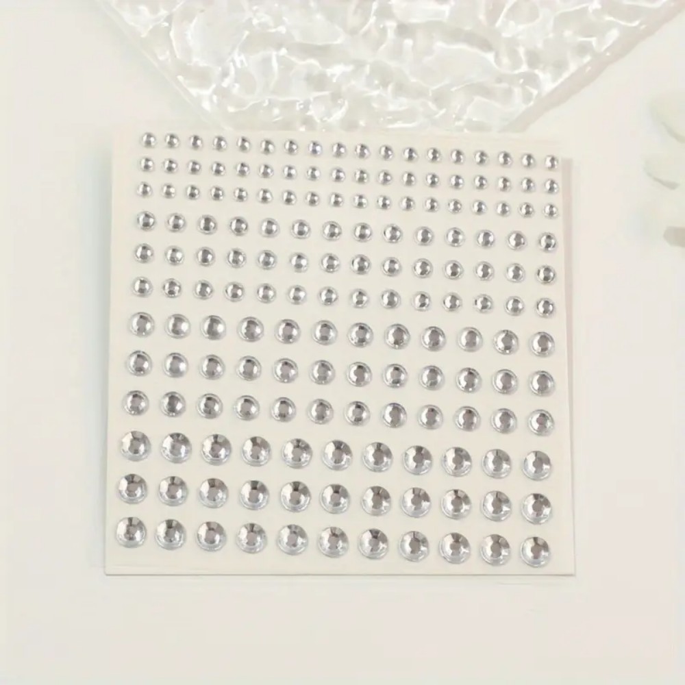 165pcs Self-Adhesive Rhineston - Rhinestone Nail Gem บทวิจารณ์และราคา