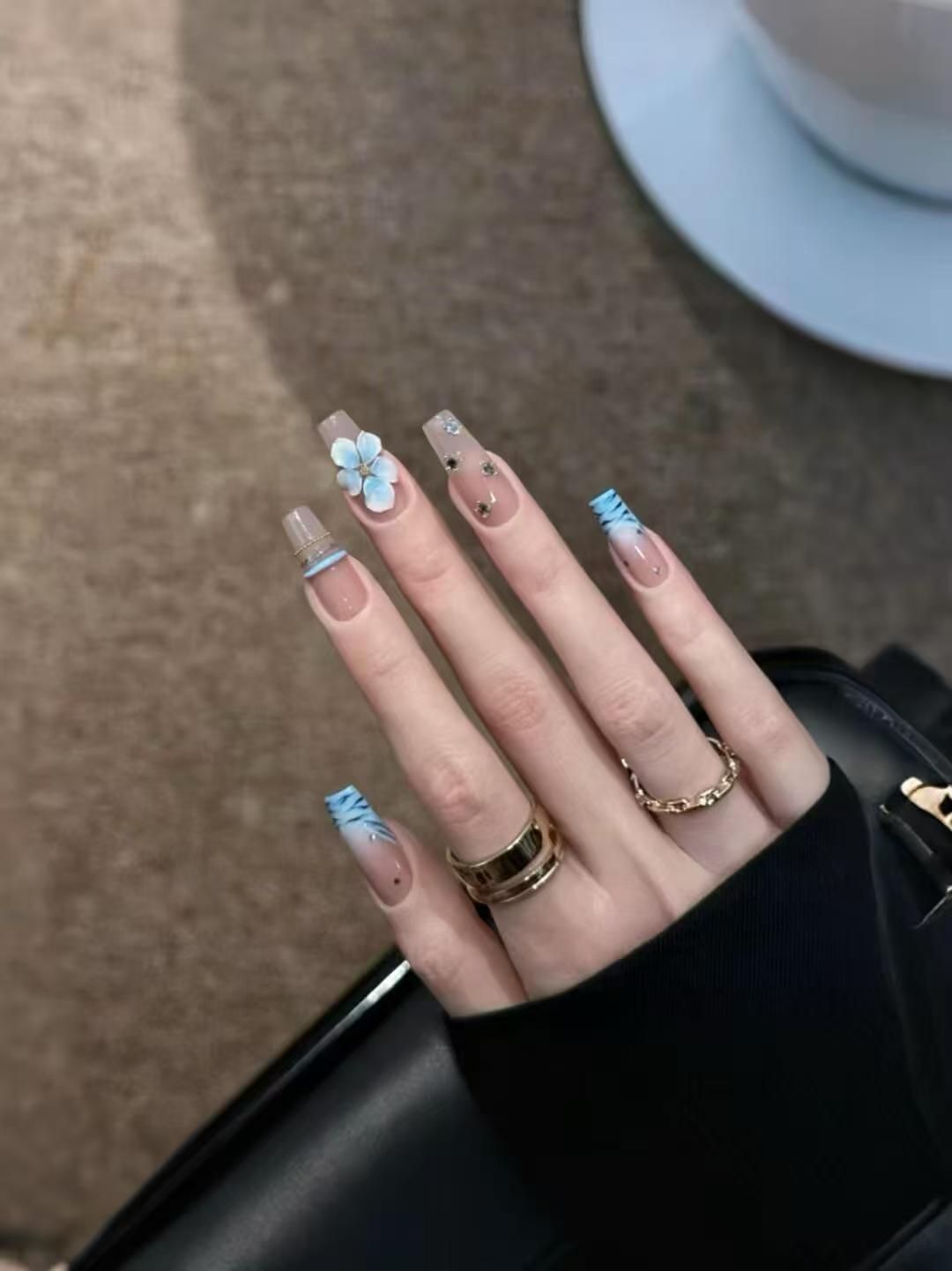 เล็บปลอมแบบกดติด 10 ชิ้น ลายม้ - Nail Art Zebra Design บทวิจารณ์และราคา