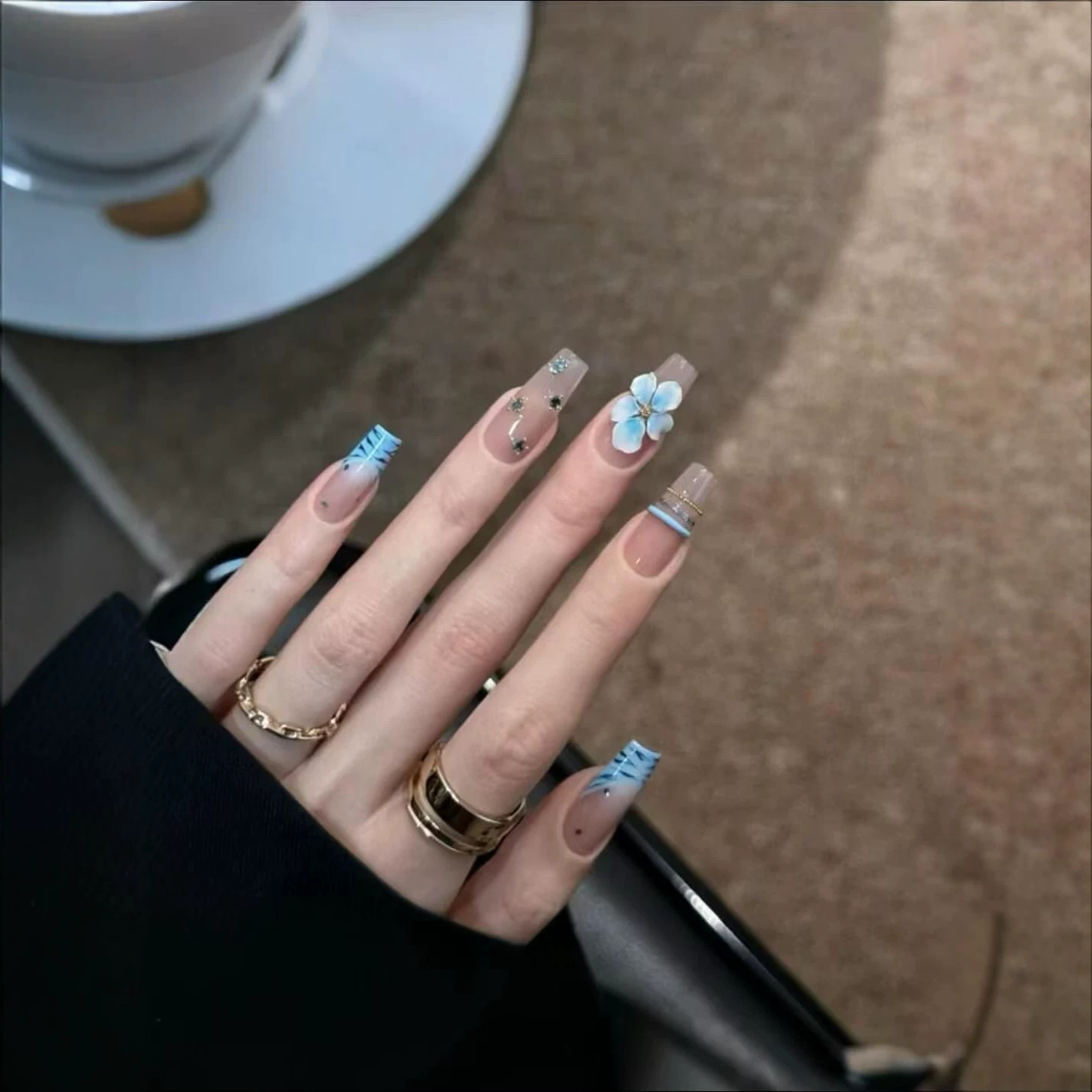เล็บปลอมแบบกดติด 10 ชิ้น ลายม้ - Nail Art Zebra Design บทวิจารณ์และราคา