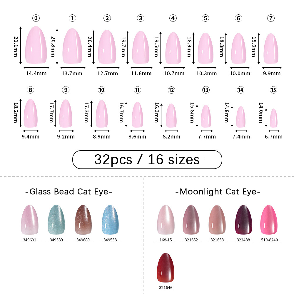 VITAGWX 32 ชิ้น เล็บปลอมแบบกดต - Nail Art Inspo บทวิจารณ์และราคา