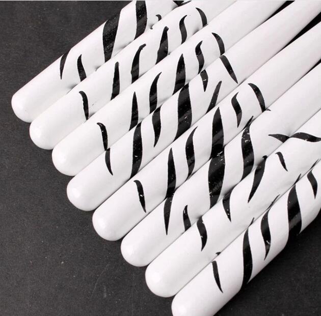 8 ชิ้น/เซ็ตการออกแบบเล็บแปรง D - Nail Art Zebra Design บทวิจารณ์และราคา