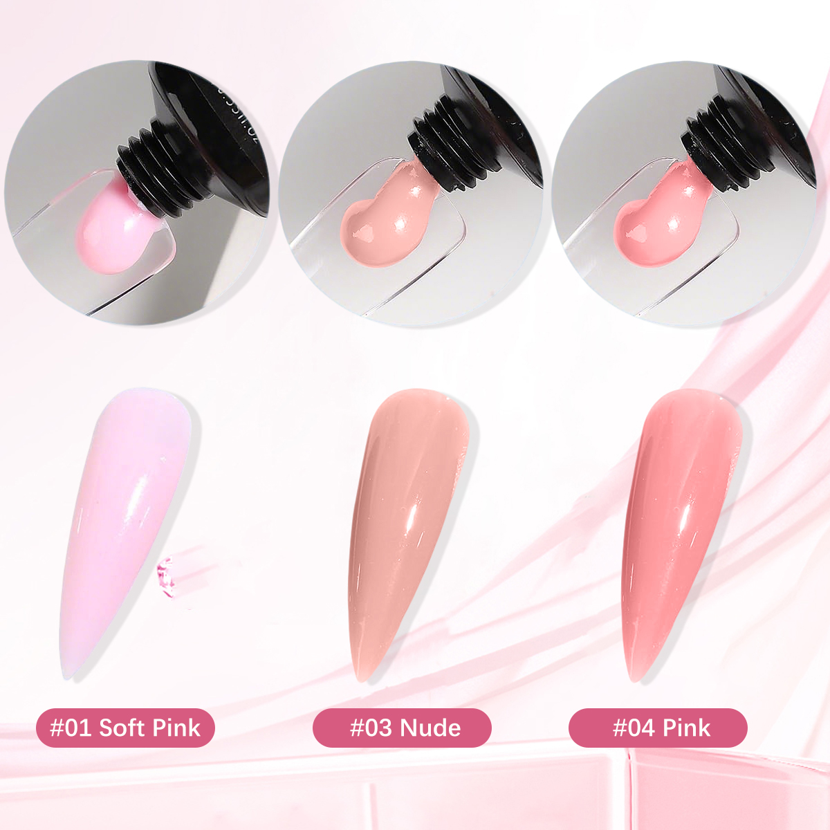 ดูโอลิงได 4 คัลเลอร์ โพลี เนล  - Polygel Nail Kit บทวิจารณ์และราคา