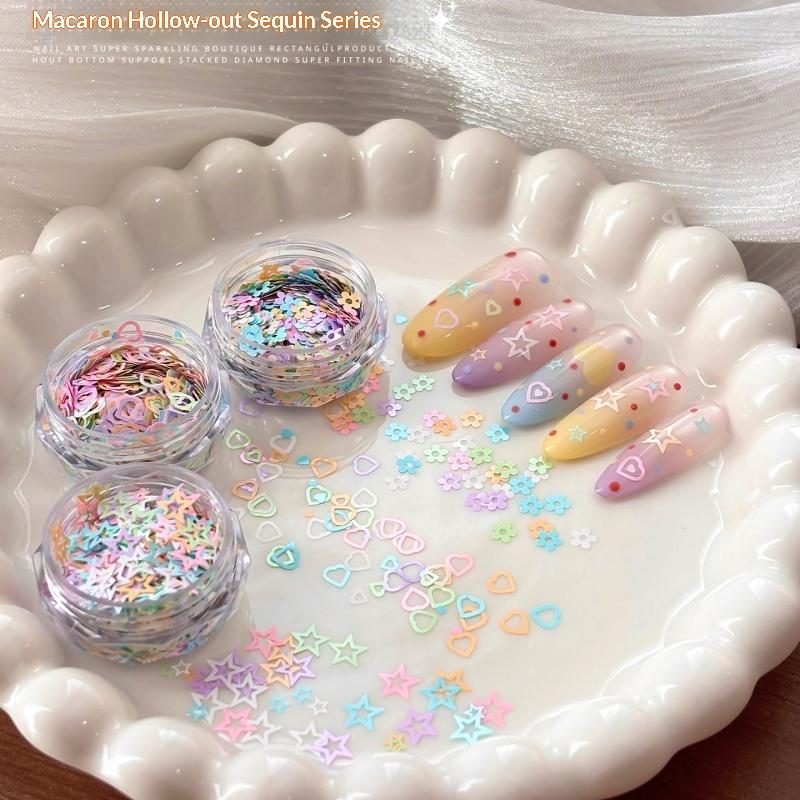 กลิตเตอร์ตกแต่งเล็บรูปทรงต่างๆ - Nail Art Inspo บทวิจารณ์และราคา