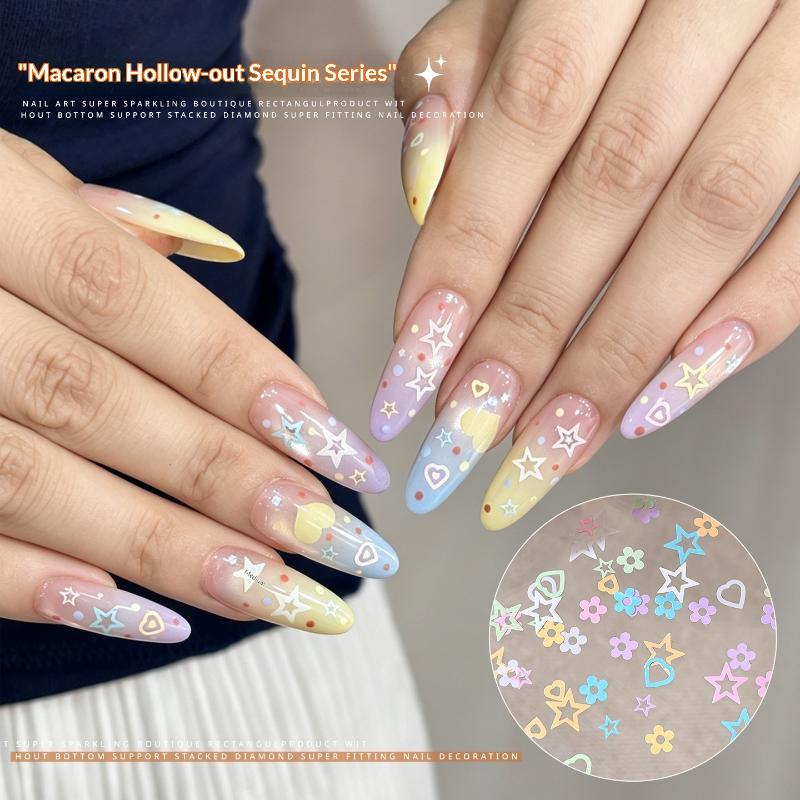 กลิตเตอร์ตกแต่งเล็บรูปทรงต่างๆ - Nail Art Inspo บทวิจารณ์และราคา