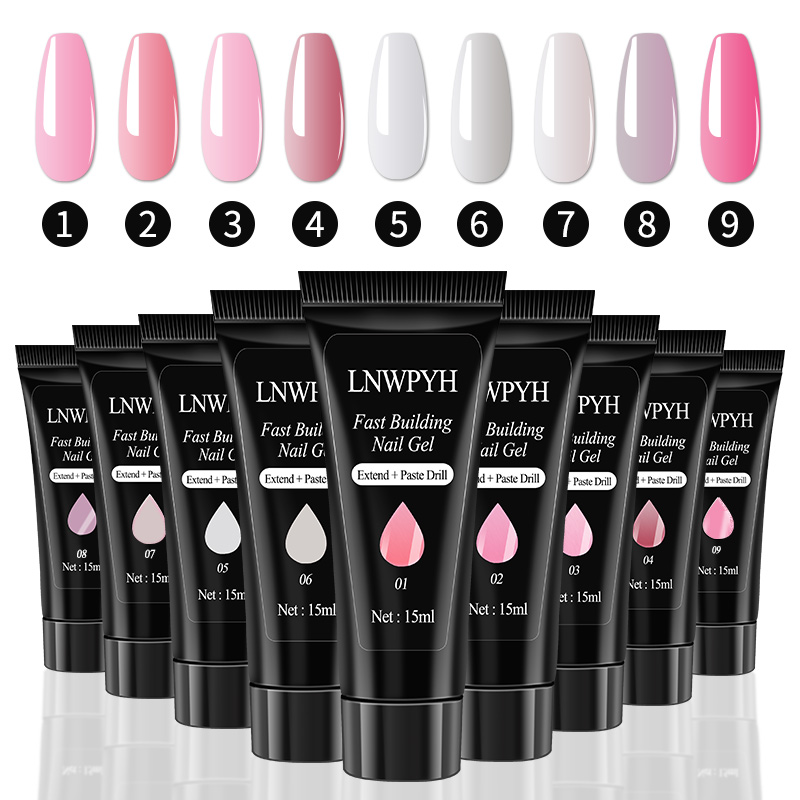 ชุดทาเล็บเจล ชุดเจลทาเล็บโพลีพ - Polygel Nail Kit บทวิจารณ์และราคา