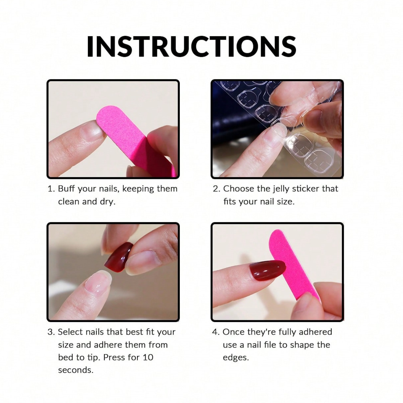 เล็บปลอมเพ้นท์ลายเชอร์รี่สีชมพ - Nail Art Pink บทวิจารณ์และราคา