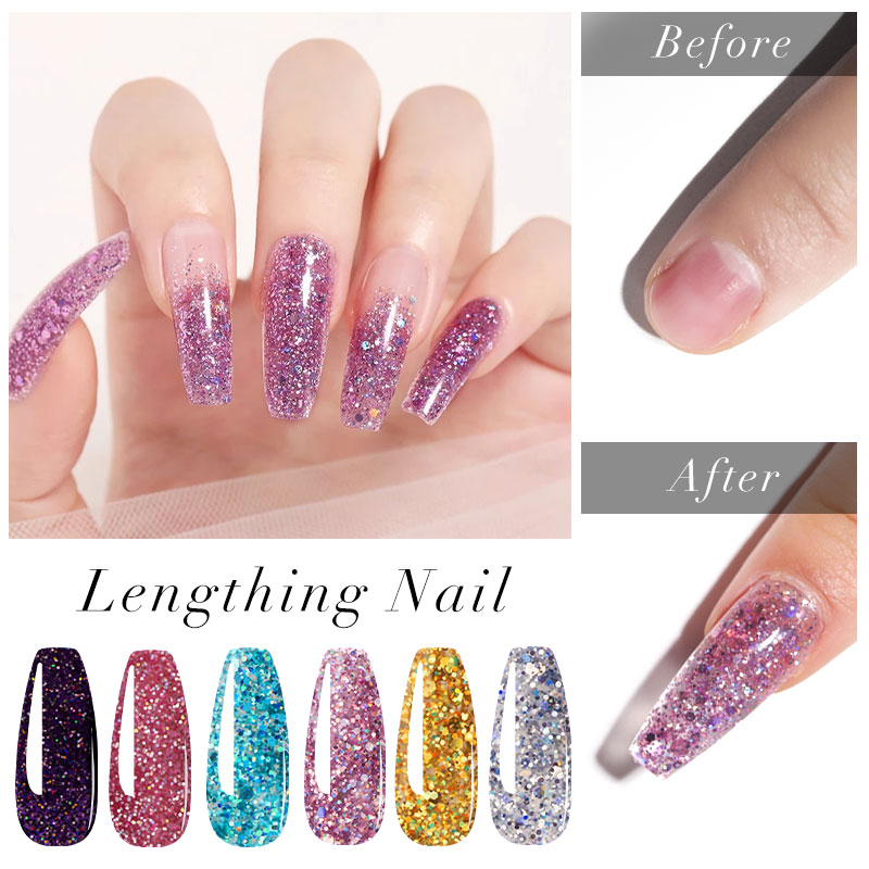 โพลีเล็บเจลชุดเต็ม 6W LED โคมไ - Polygel Nail Kit บทวิจารณ์และราคา