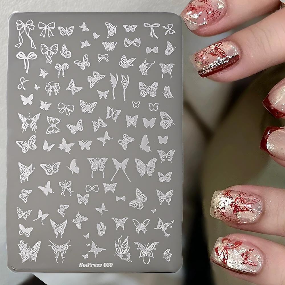 แผ่นปั๊มลายเล็บลายเสือดาวสุดเซ - Nail Art Leopard บทวิจารณ์และราคา