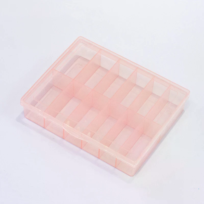 12 กริดโปร่งใสเล็บฟอยล์กล่องเก - Rhinestone Nail Gem บทวิจารณ์และราคา