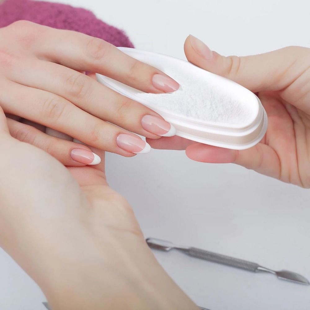 ภาชนะใส่ผงจุ่มเล็บแบบพกพา ถาดท - Dip Powder Nail บทวิจารณ์และราคา