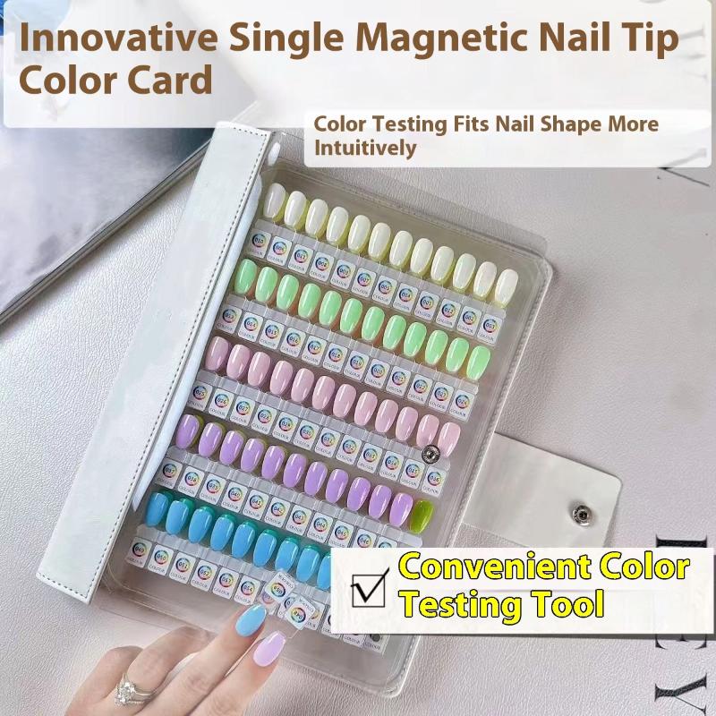 สมุดสีแม่เหล็กสำหรับทำเล็บ 48/ - Nail Art Overlay บทวิจารณ์และราคา