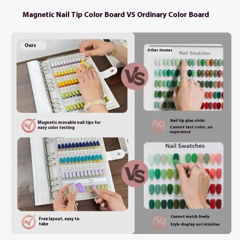 สมุดสีแม่เหล็กสำหรับทำเล็บ 48/ - Nail Art Overlay บทวิจารณ์และราคา