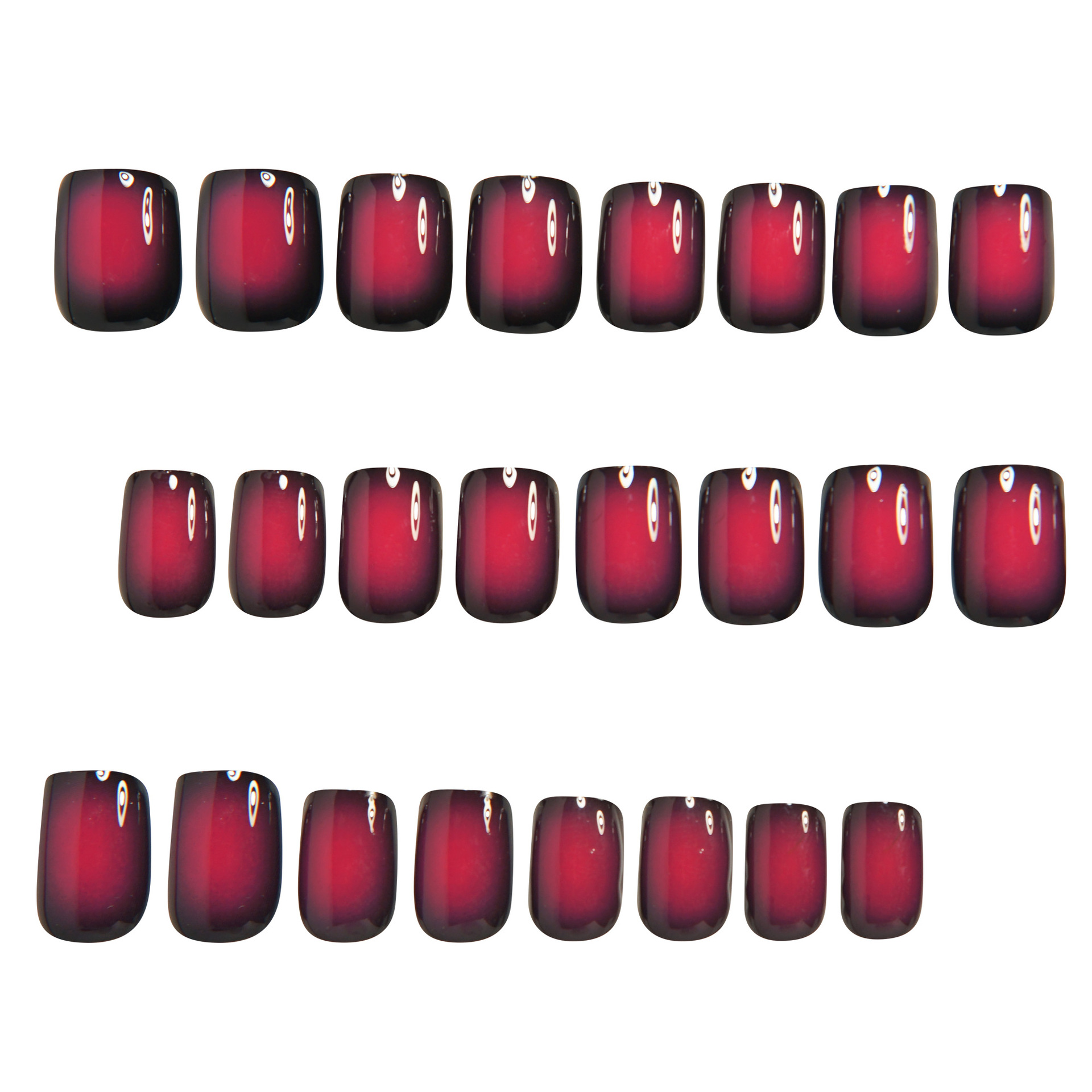 เล็บปลอมทรงสั้นทรงเหลี่ยมสำหรั - Nail Art Pink บทวิจารณ์และราคา