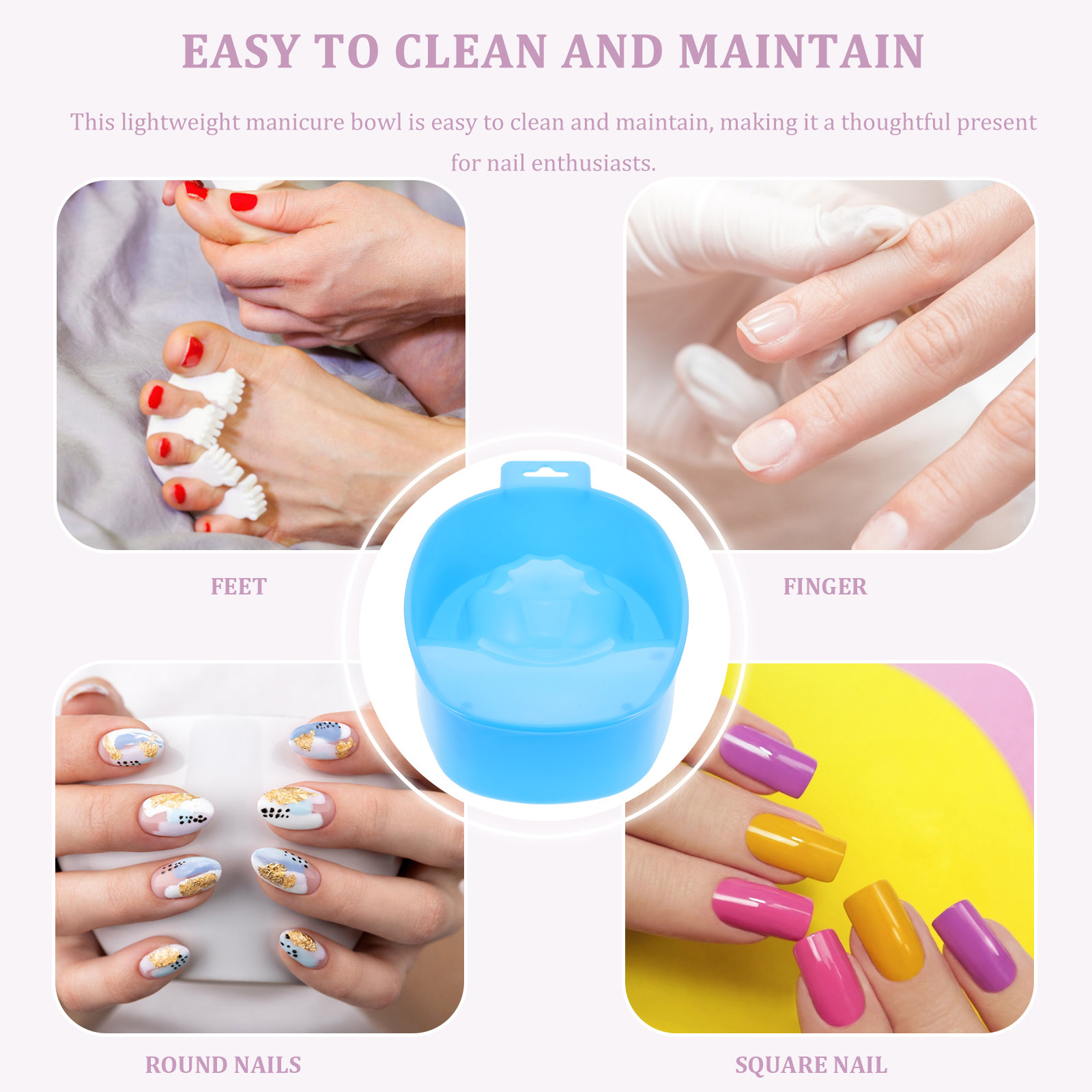 ชุดอ่างแช่มือสำหรับทำเล็บ 4 ชิ - Dip Powder Nail บทวิจารณ์และราคา