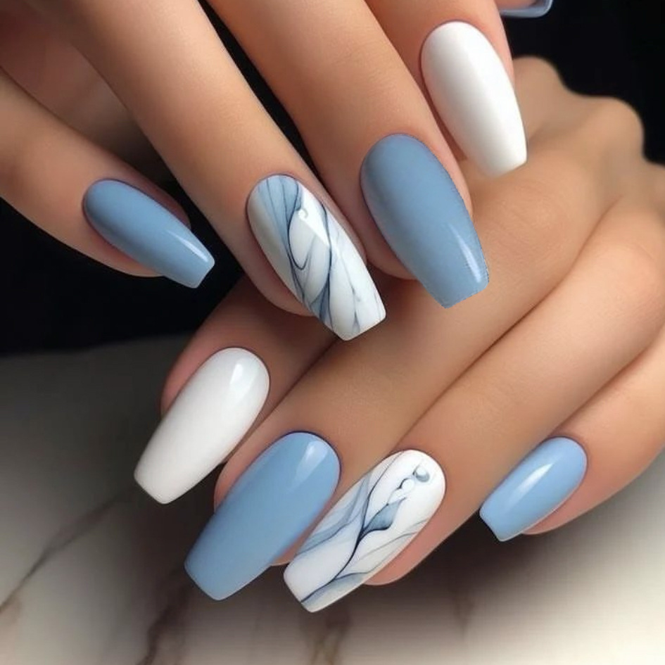 24 ชิ้นเสือดาวพิมพ์ออกแบบเล็บป - Nail Art Leopard บทวิจารณ์และราคา