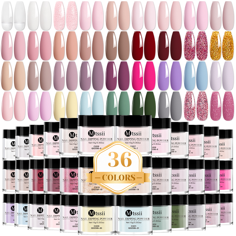 ผงอะคริลิคสำหรับทำเล็บแบบจุ่ม  - Dip Powder Nail บทวิจารณ์และราคา