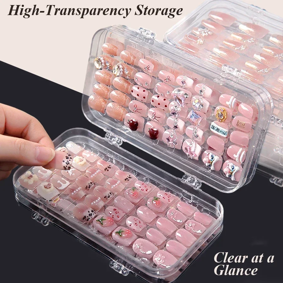 กล่องเก็บเล็บปลอมแบบพับได้ ป้อ - Nail Art Overlay บทวิจารณ์และราคา