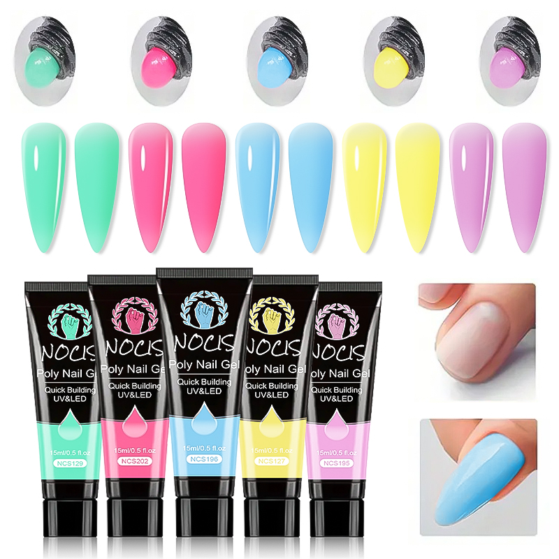 ชุดเจลทาเล็บ NOCIS Poly Nail G - Polygel Nail Kit บทวิจารณ์และราคา