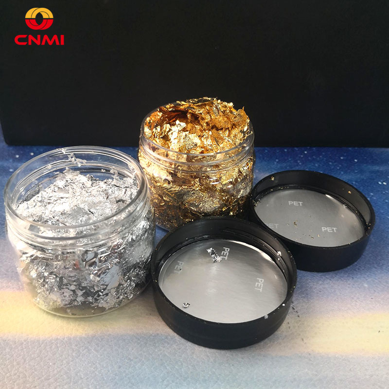 3g Gold Leaf Flakes อีพ็อกซี่เ - Nail Art Gold บทวิจารณ์และราคา