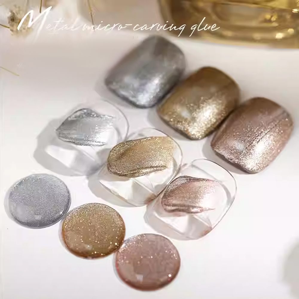เจลแกะสลักลายโลหะ 8 กรัม เจลเพ - Nail Art Gold บทวิจารณ์และราคา
