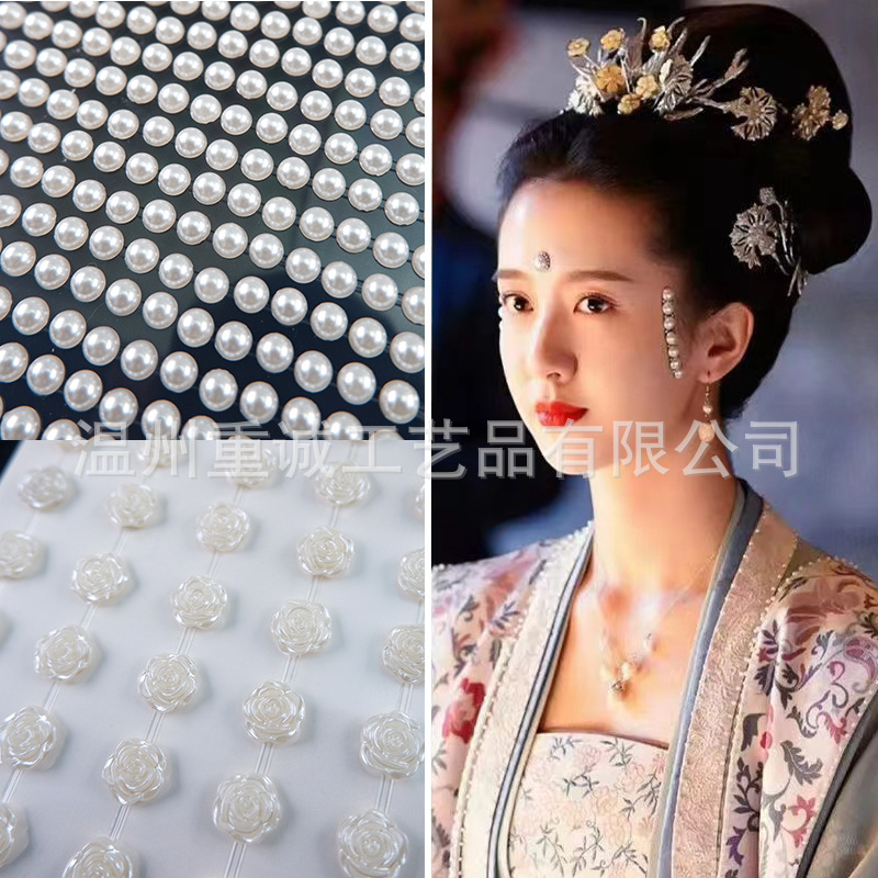 สติกเกอร์ติดหน้าประดับมุก ขายด - Rhinestone Nail Gem บทวิจารณ์และราคา