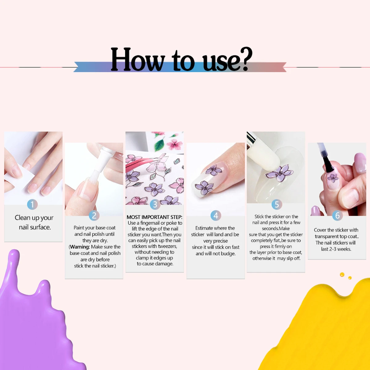 เสือดาวพิมพ์ Series สติ๊กเกอร์ - Nail Art Zebra Design บทวิจารณ์และราคา