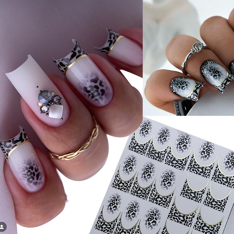ใหม่1ชิ้นสติกเกอร์ติดเล็บลายเส - Nail Art Zebra Design บทวิจารณ์และราคา
