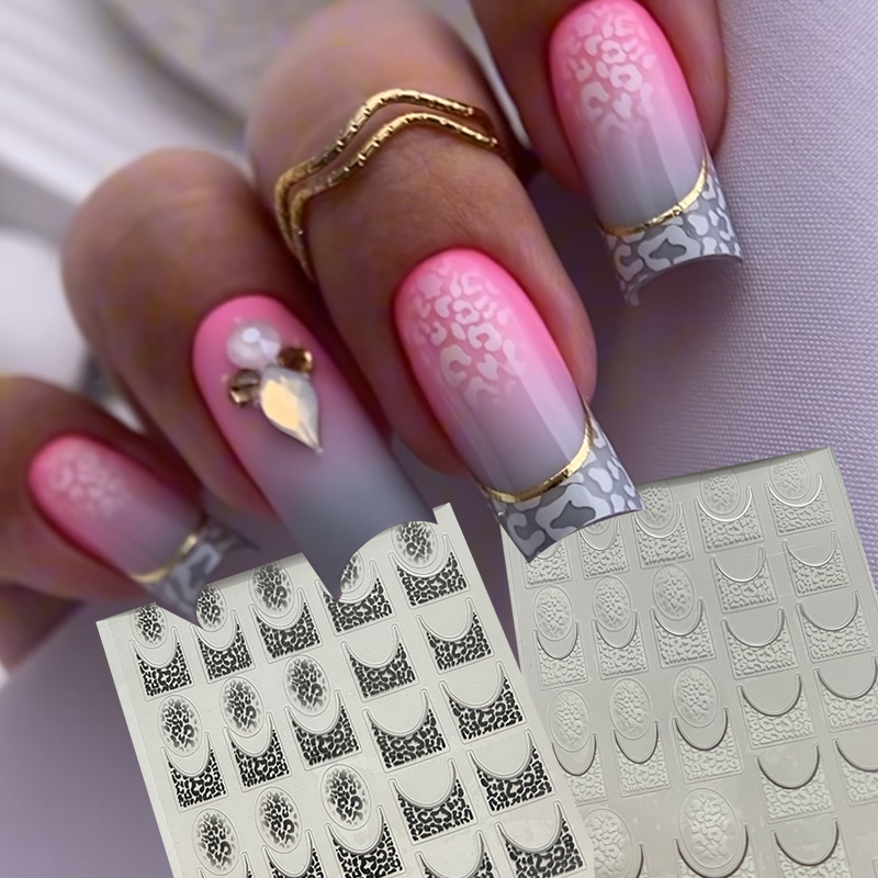 ใหม่1ชิ้นสติกเกอร์ติดเล็บลายเส - Nail Art Zebra Design บทวิจารณ์และราคา