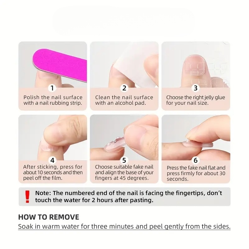 10 ชิ้น ชุดเล็บปลอมทรงสี่เหลี่ - Nail Art Inspo บทวิจารณ์และราคา