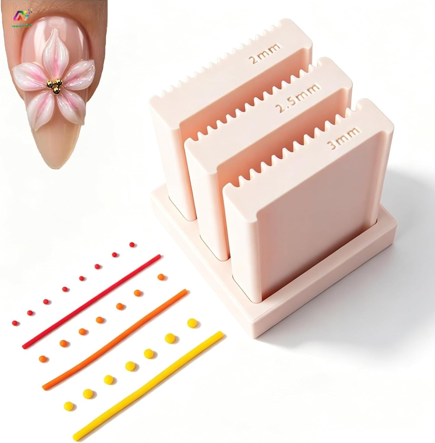 ลูกกลิ้งลูกปัดและลูกบอลดินเหนี - Nail Art Overlay บทวิจารณ์และราคา